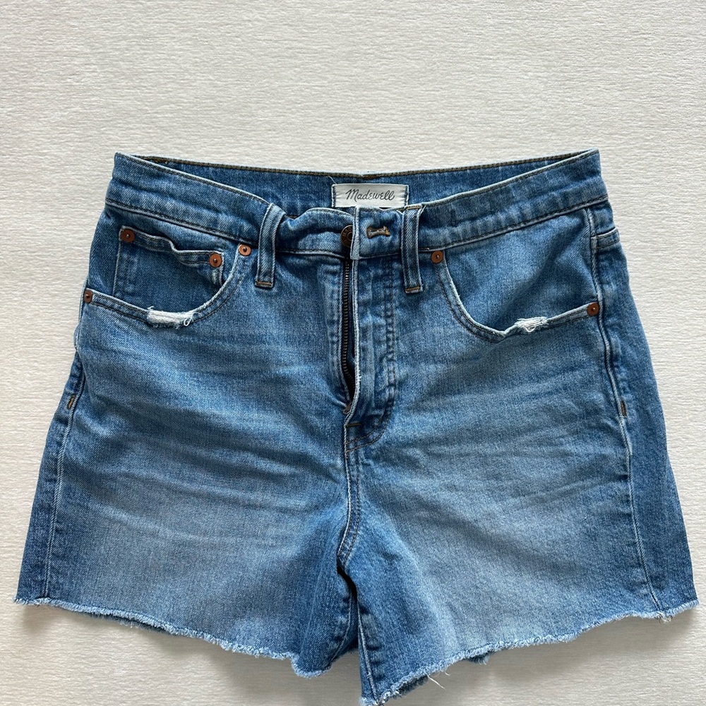 Madewell Blue Jean Shorts